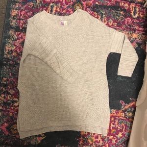 Francesca’s side slit sweater